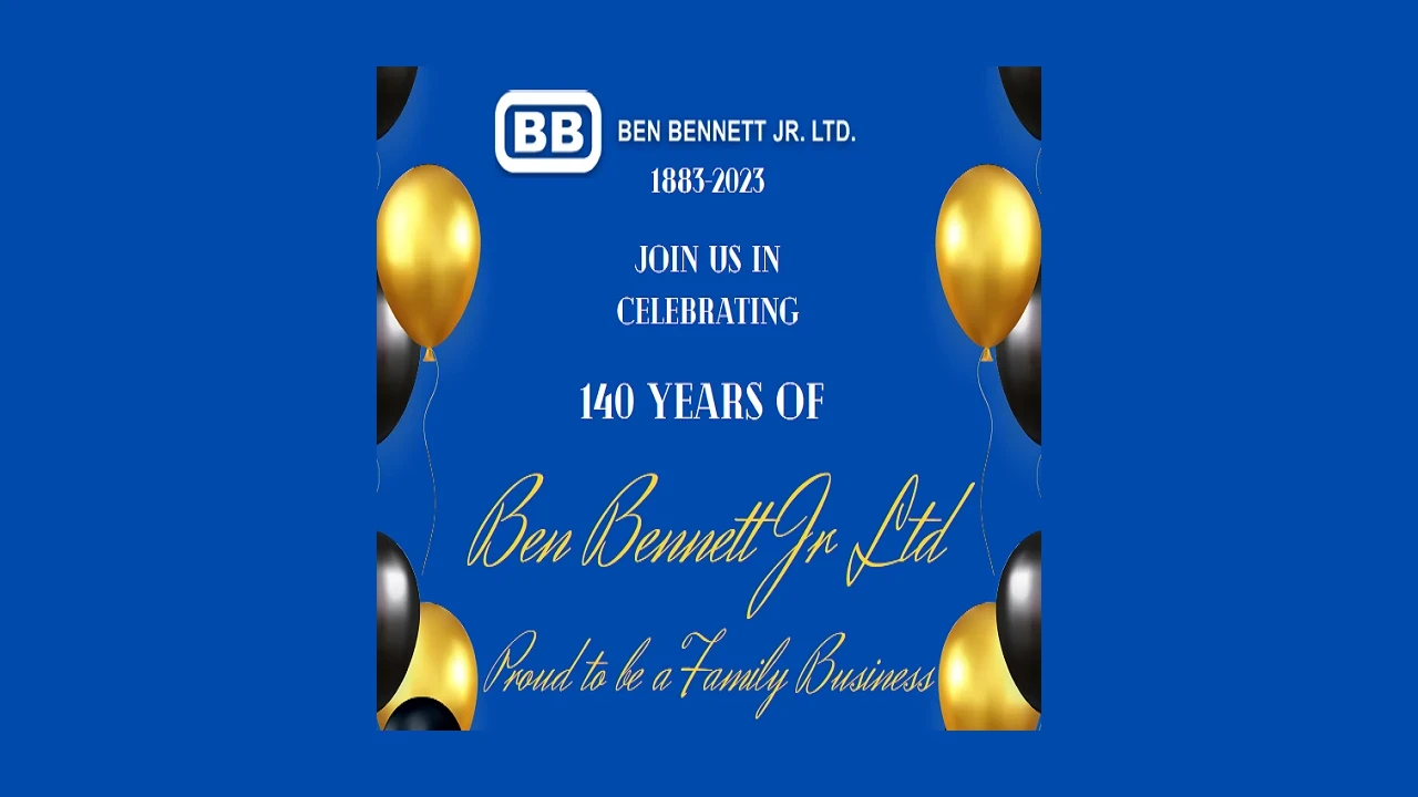 Ben Bennett Jr Ltd 140 Years Celebration