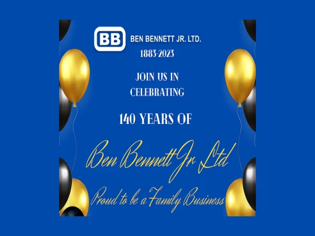 Ben Bennett Jr Ltd 140 Years Celebration